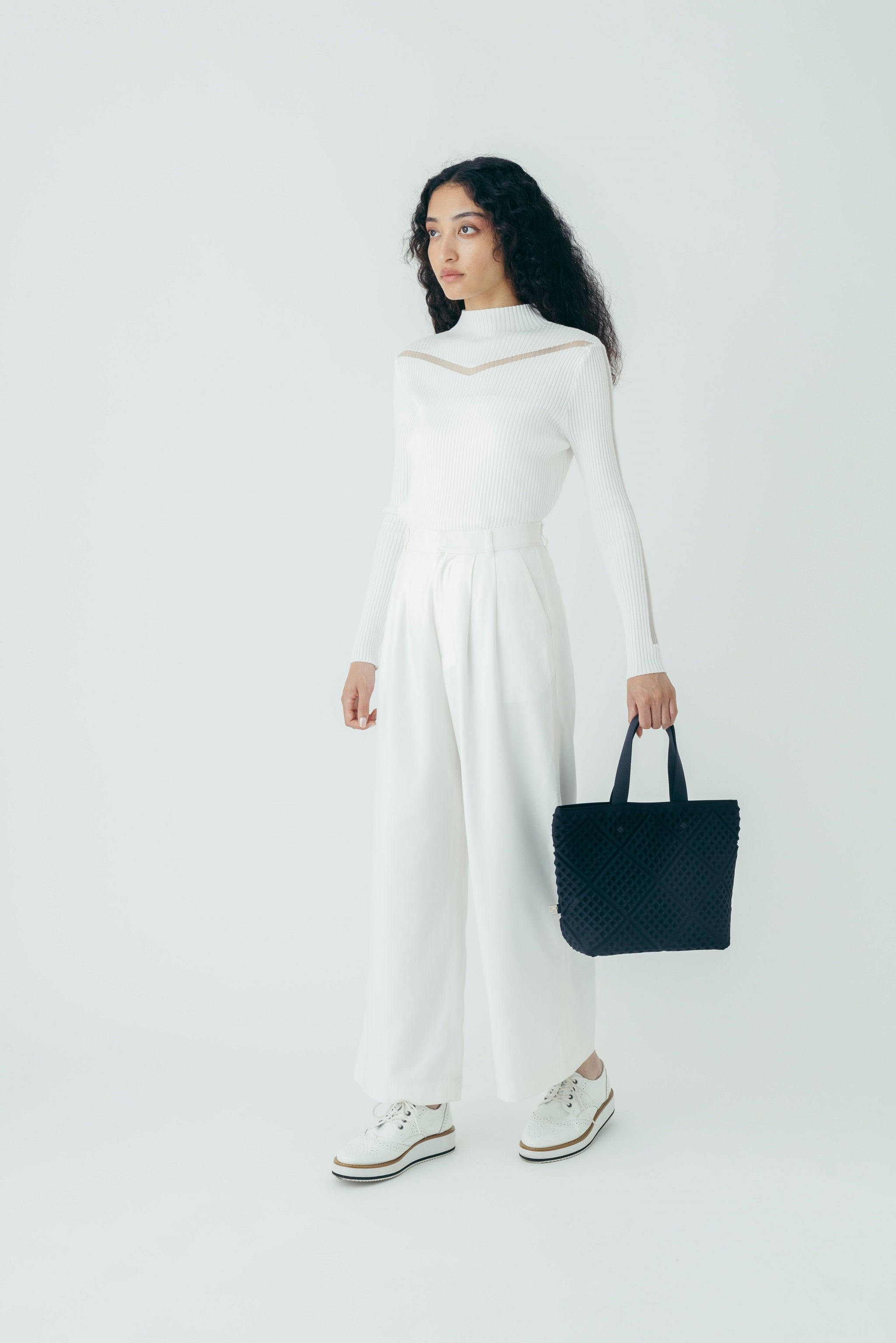 WAF-FUL TOWN TOTE S(Black)