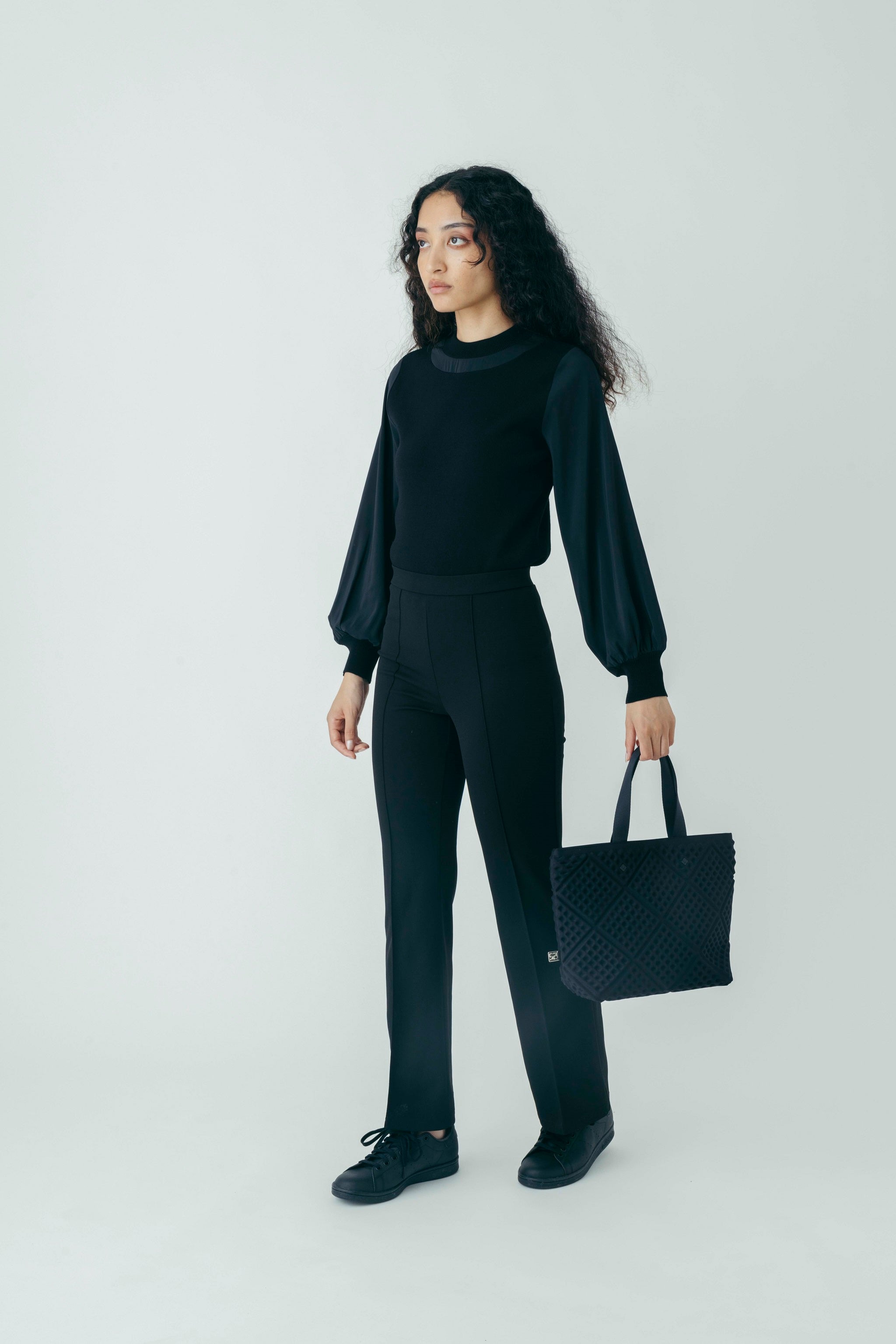 WAF-FUL TOWN TOTE S(Black)