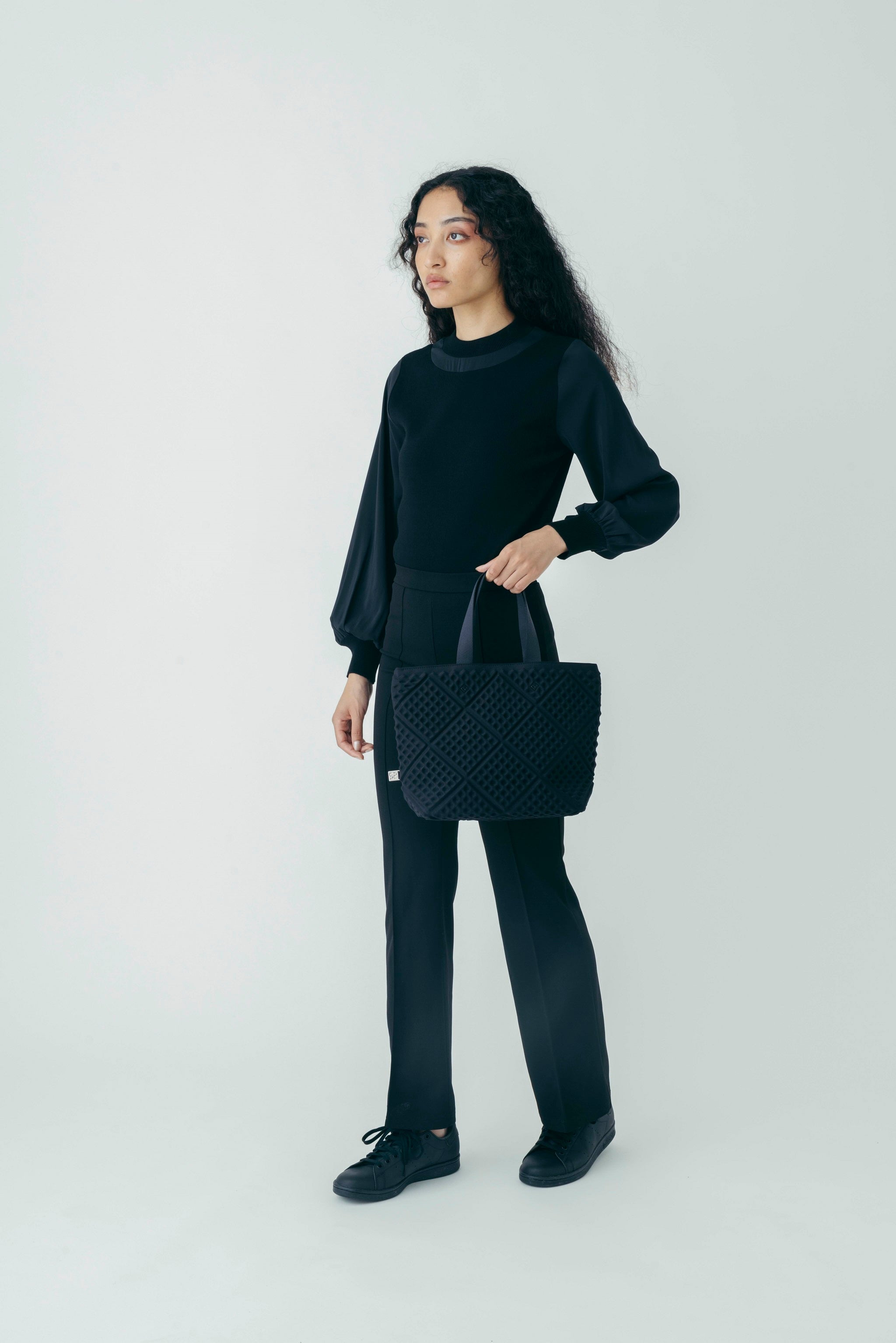 WAF-FUL TOWN TOTE S(Black)