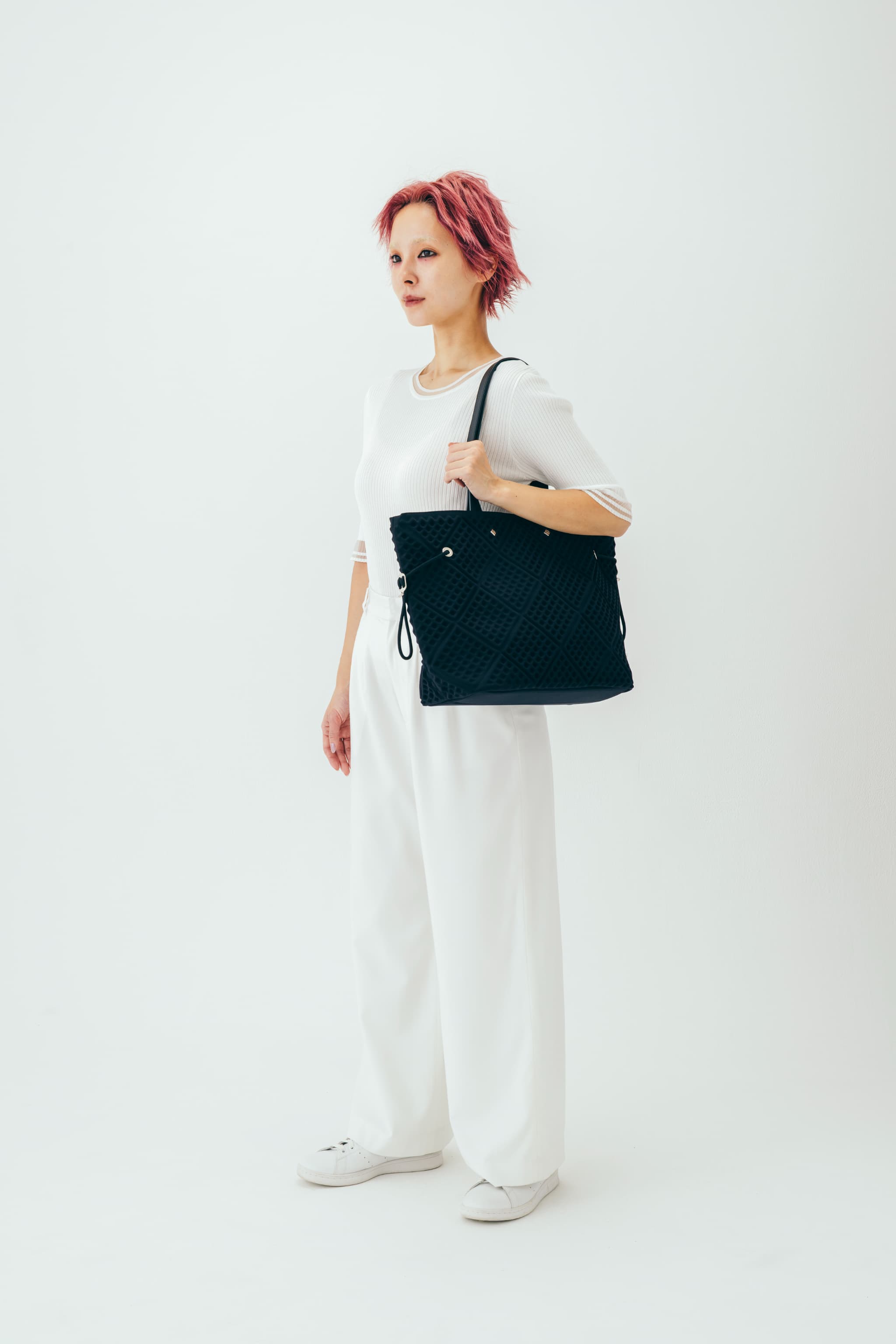 WAF-FUL TUCK TOTE(Black)