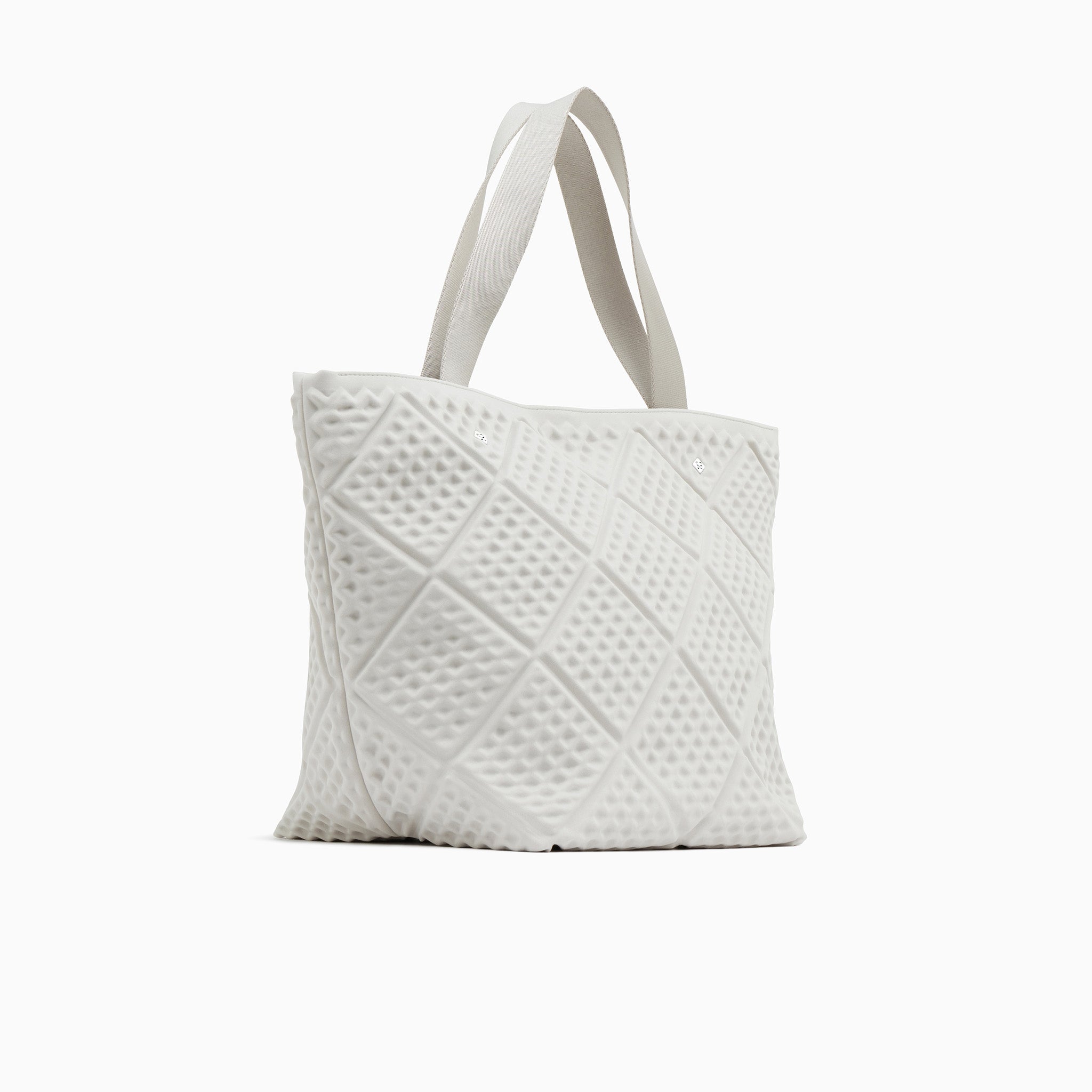 WAF-FUL TOWN TOTE (Ice gray)