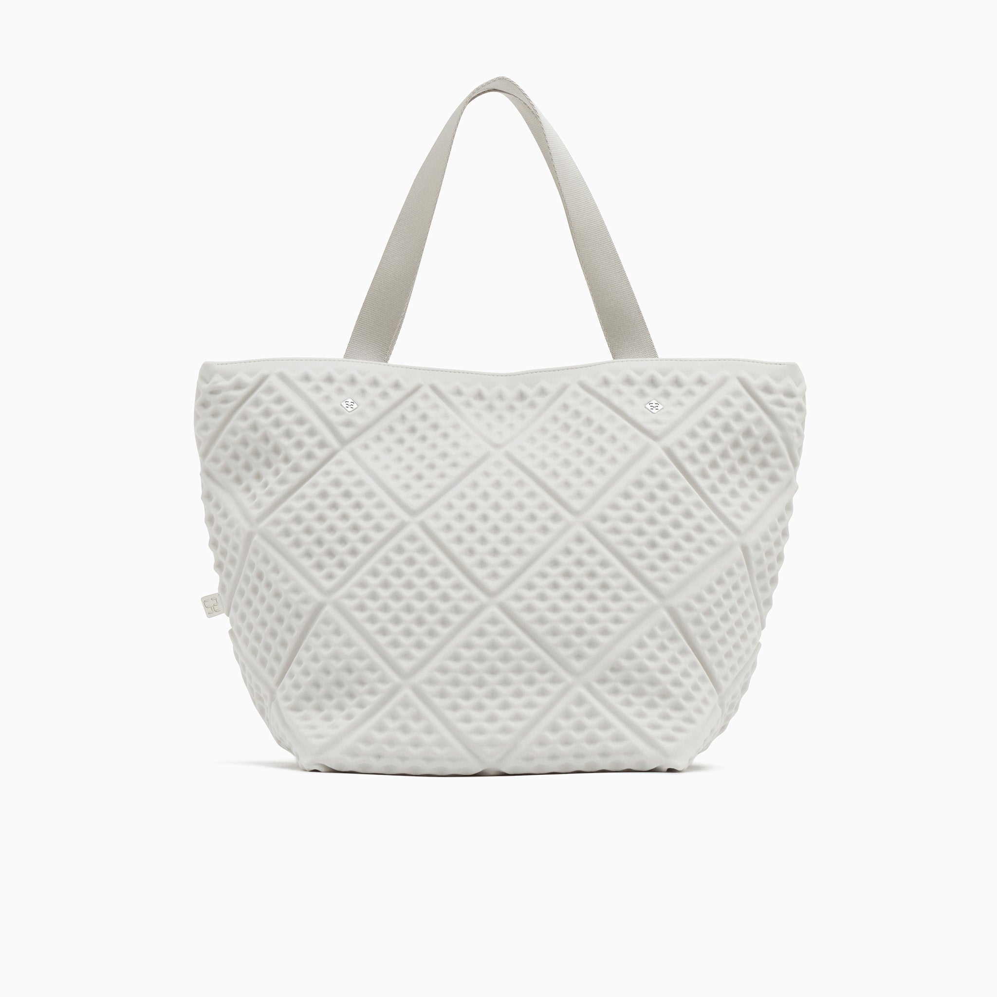 WAF-FUL TOWN TOTE (Ice gray)