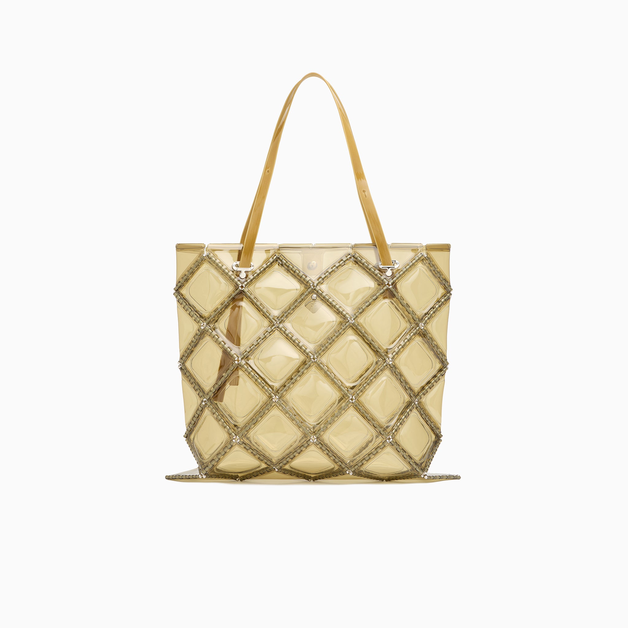 FLAT TOTE LARGE(Light brown)