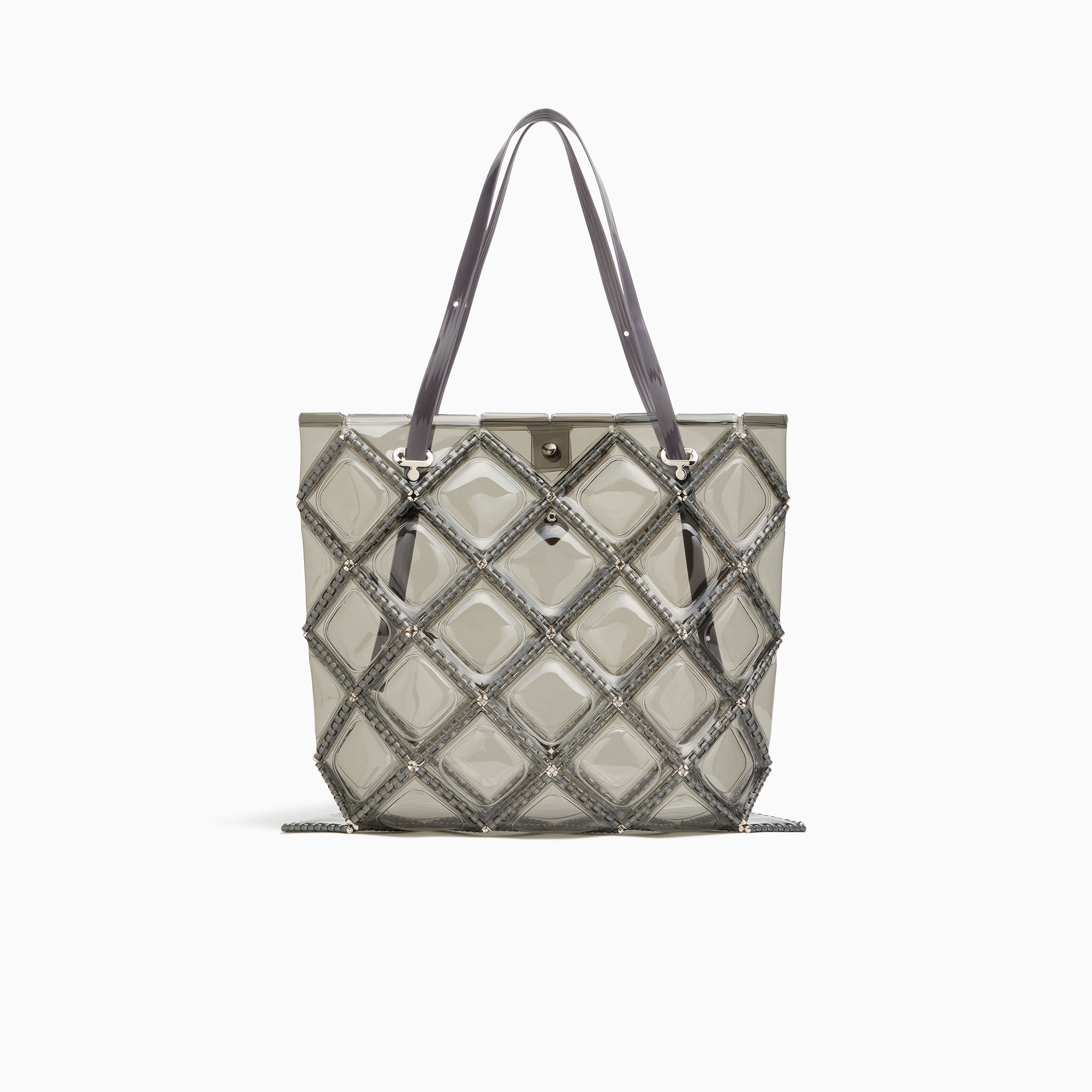 FLAT TOTE LARGE (Light gray)
