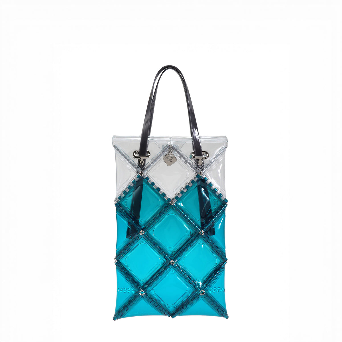 52 BY HIKARUMATSUMURA×UN3D. FLAT TOTE LONG(Turquoise)