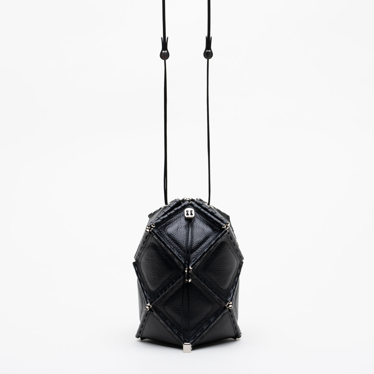 Black studded backpack hotsell zara