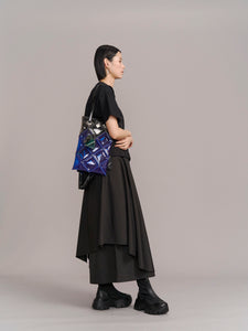 52 BY HIKARUMATSUMURA×UN3D. FLAT TOTE LONG(Blue)