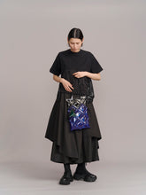 Load image into Gallery viewer, 52 BY HIKARUMATSUMURA×UN3D. FLAT TOTE LONG(Blue)