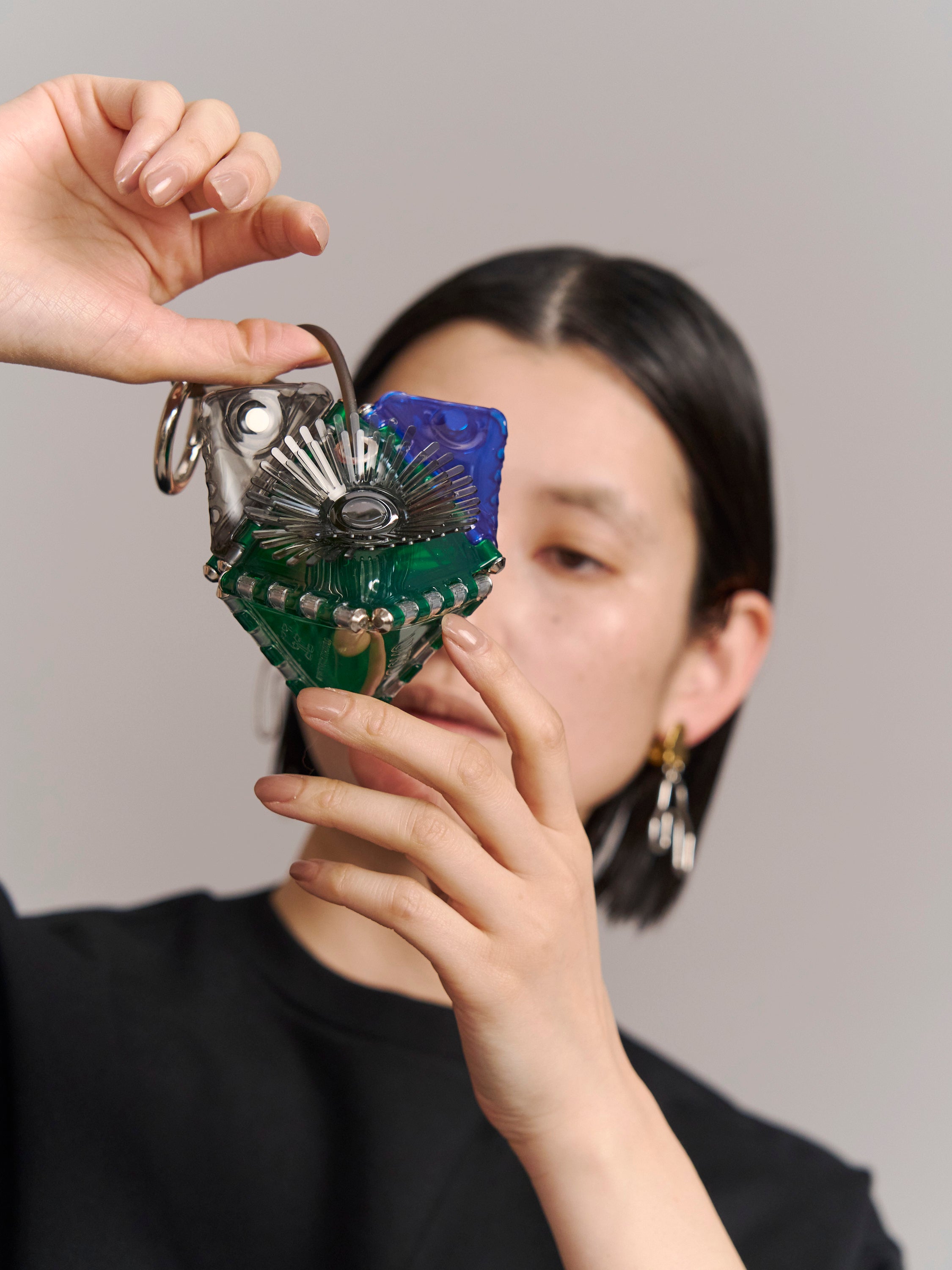 52 BY HIKARUMATSUMURA×UN3D. SABOTEN CHARM(Blue)
