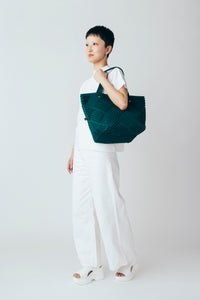WAF-FUL TOWN TOTE Dark Green