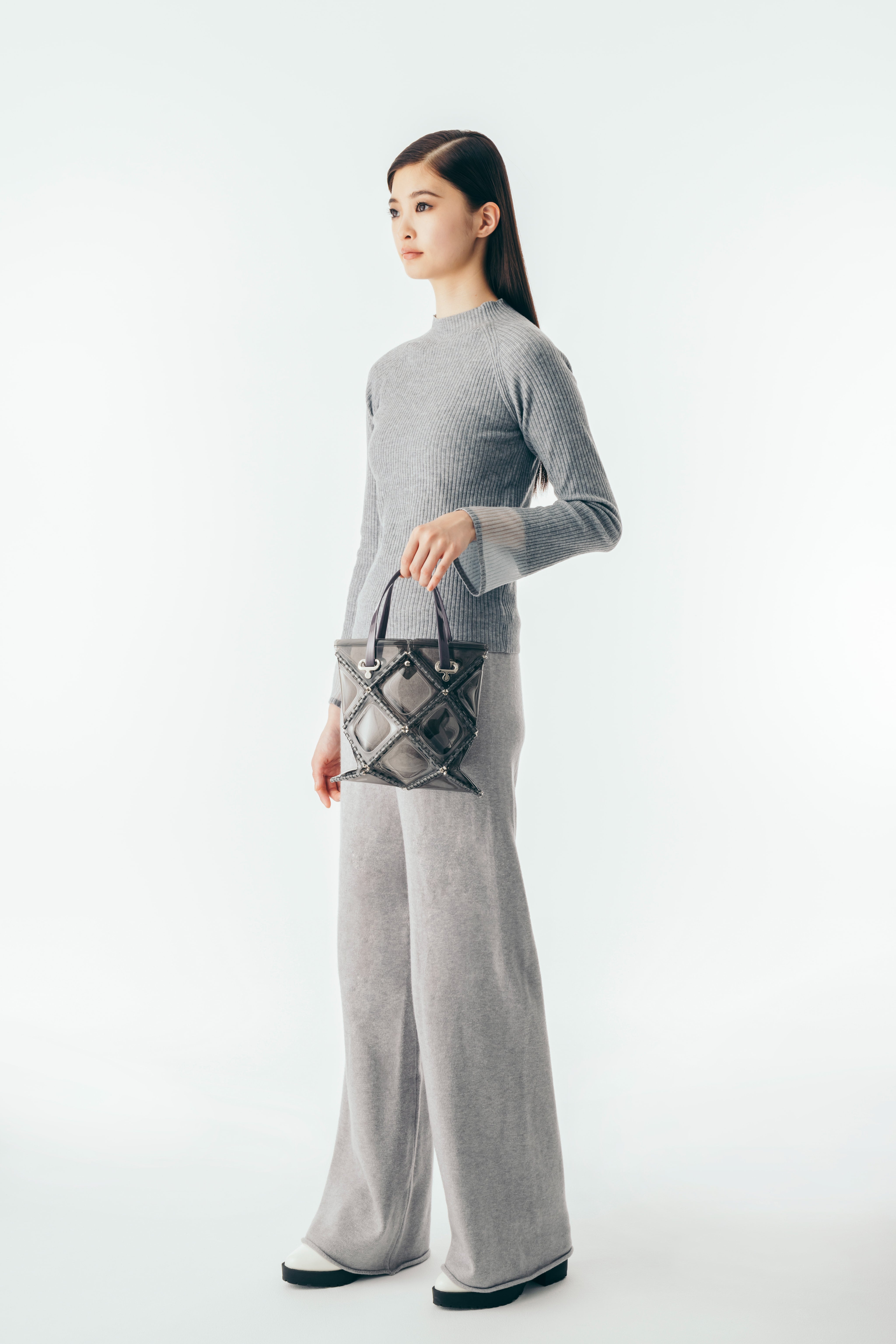 FLAT TOTE MINI (Black)