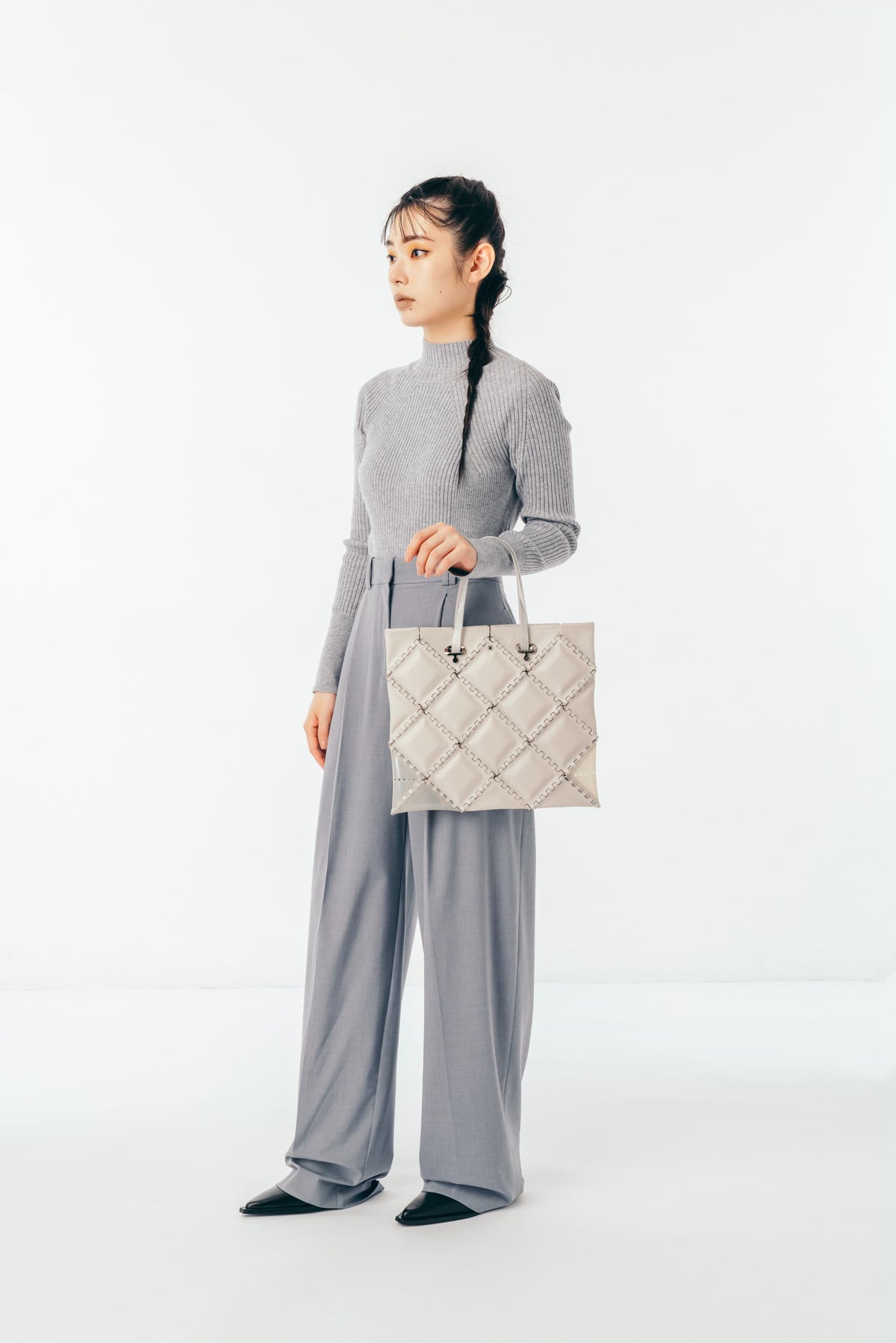 FLAT TOTE (Black)