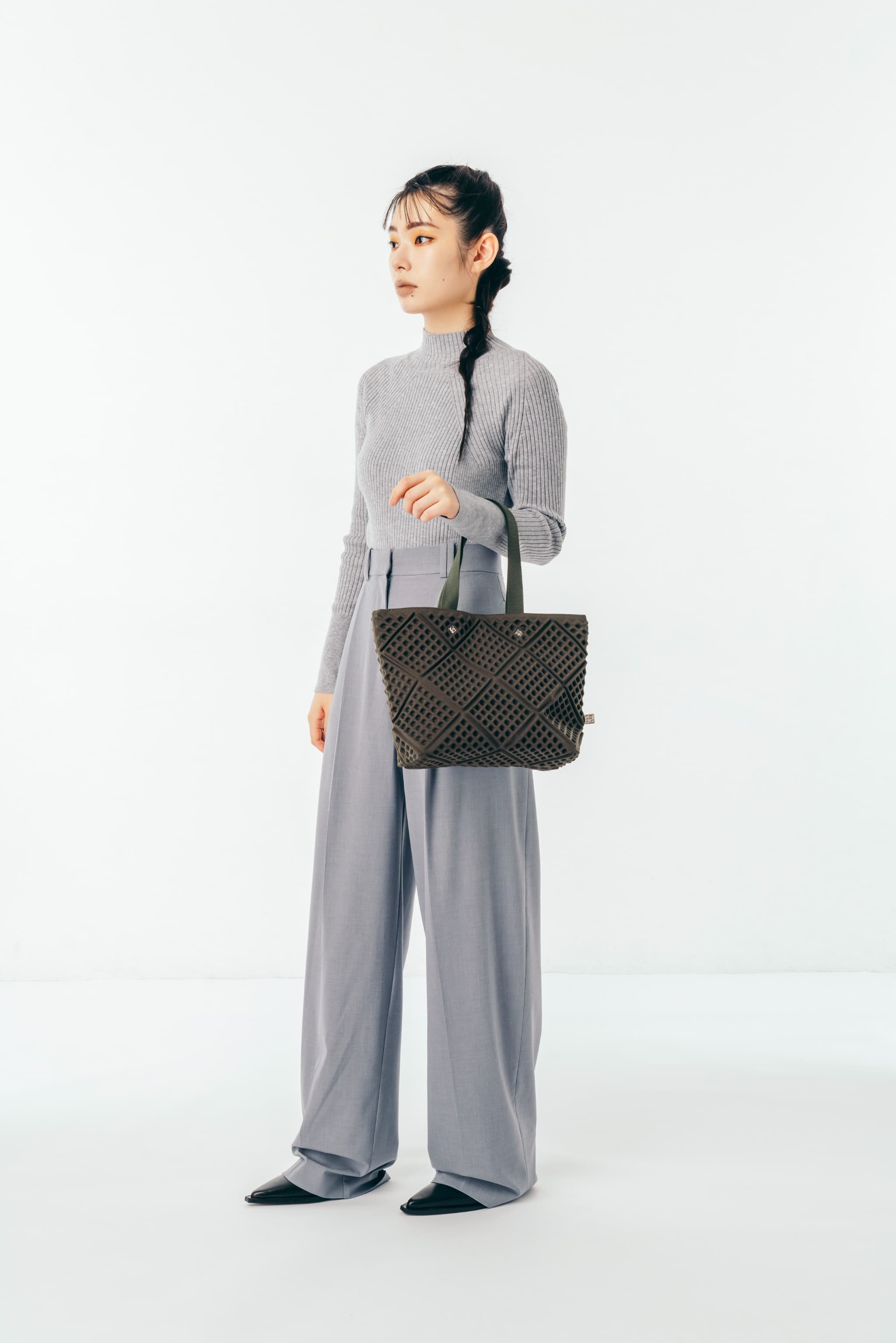 WAF-FUL TOWN TOTE S(Khaki)