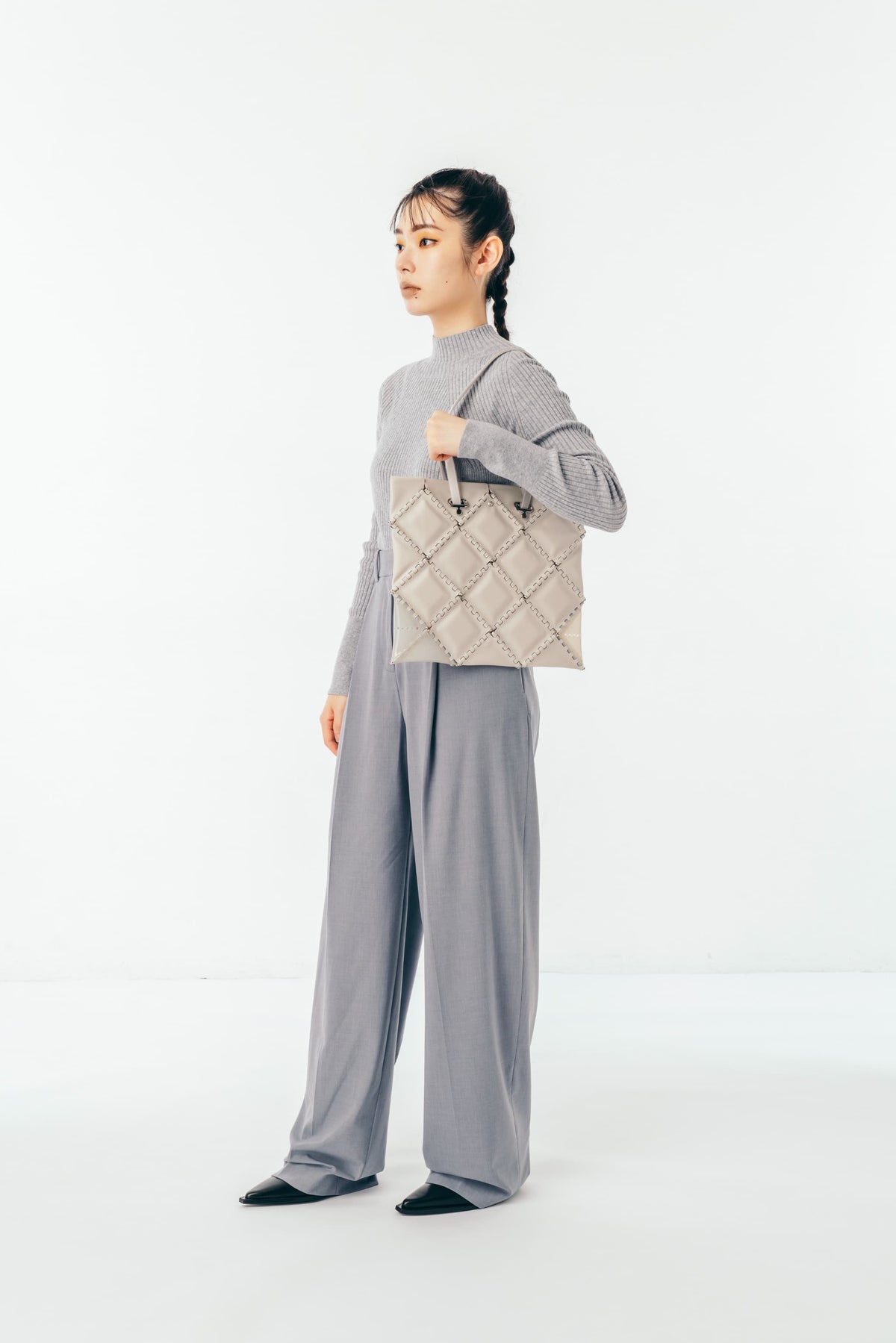 FLAT TOTE (Black)