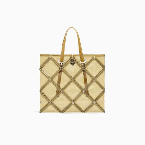 FLAT TOTE(Light brown)