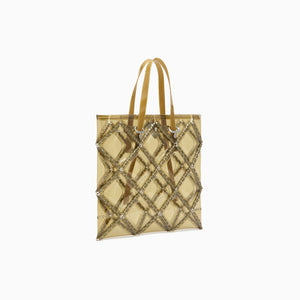 FLAT TOTE(Light brown)