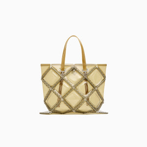 FLAT TOTE(Light brown)