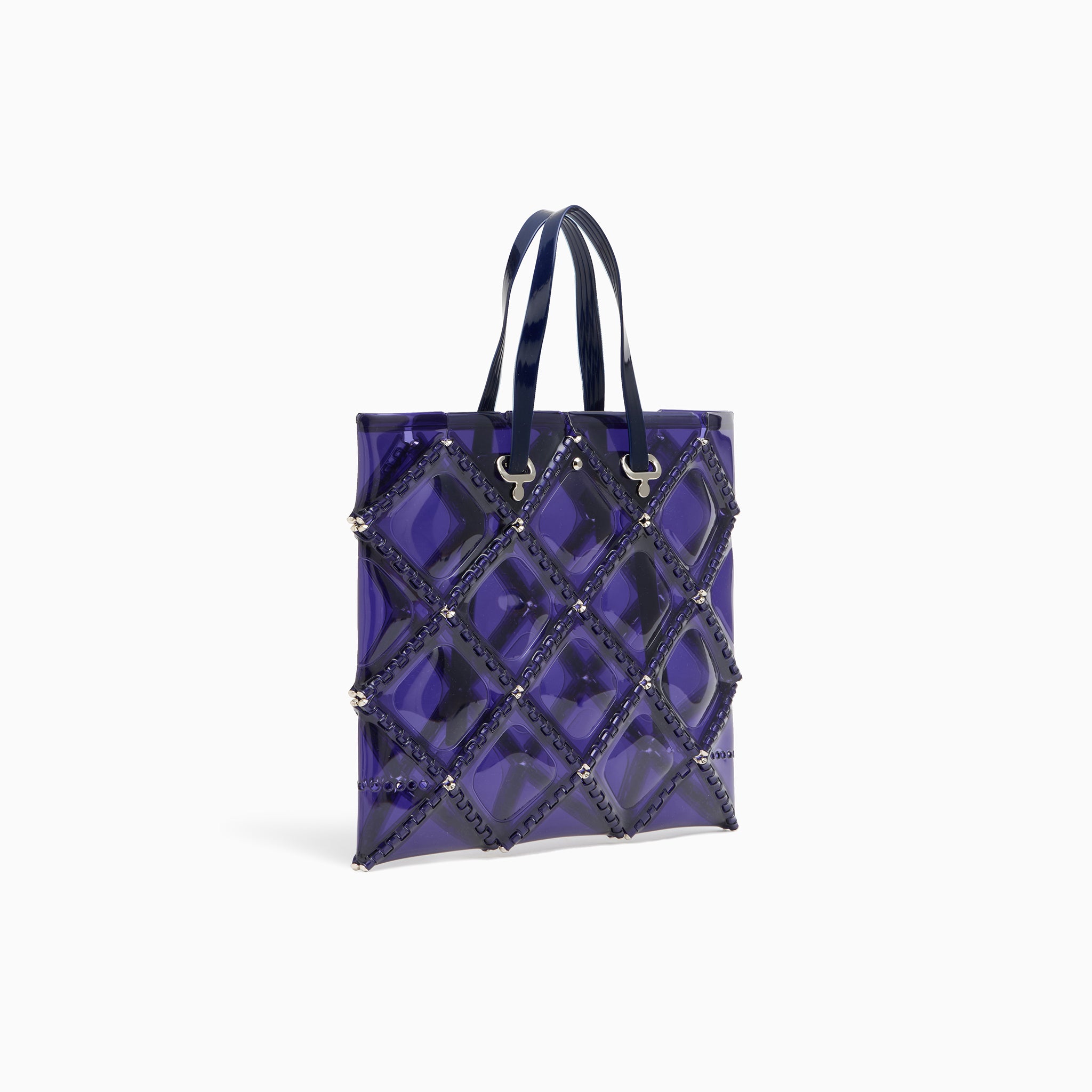FLAT TOTE BAG (Navy)