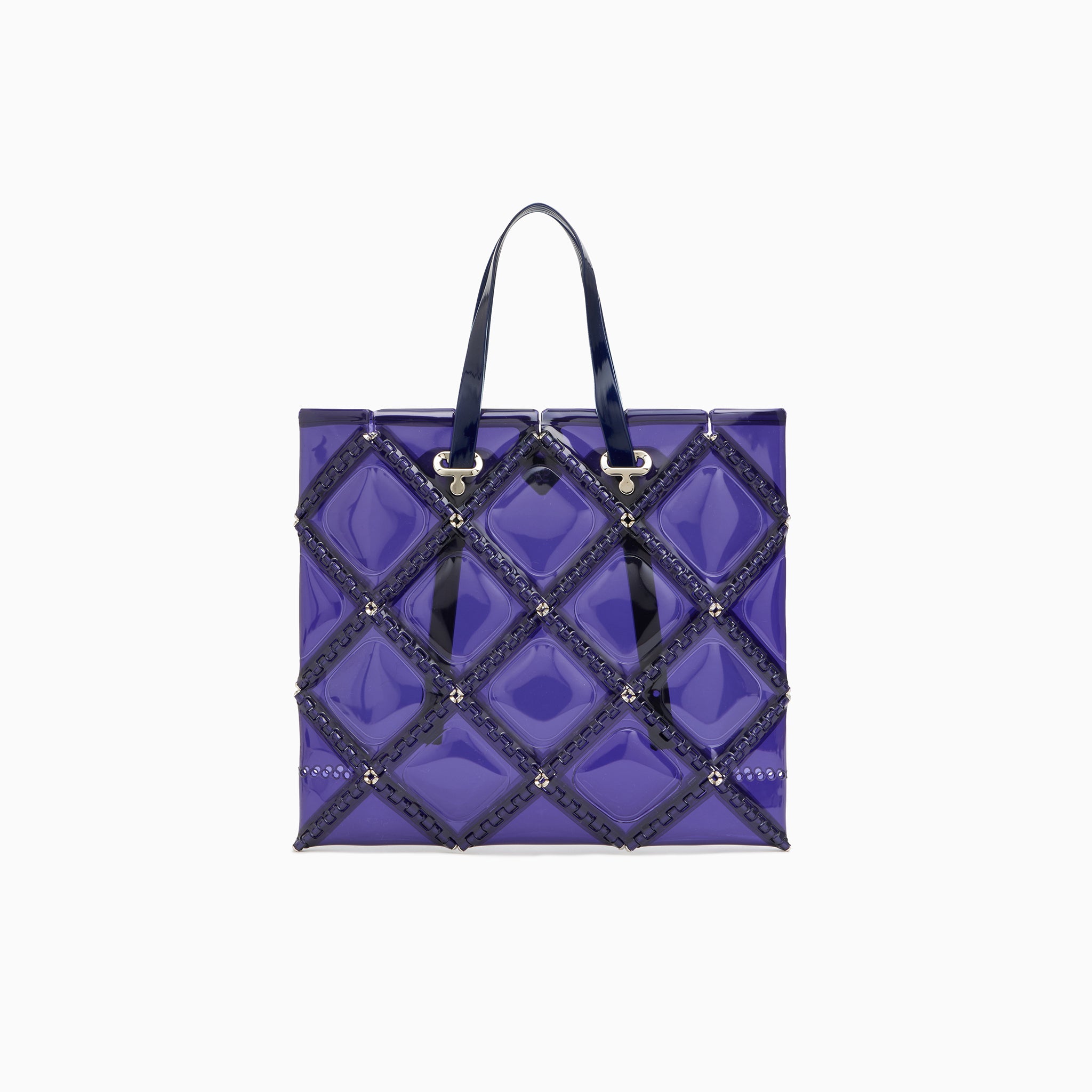 FLAT TOTE BAG (Navy)