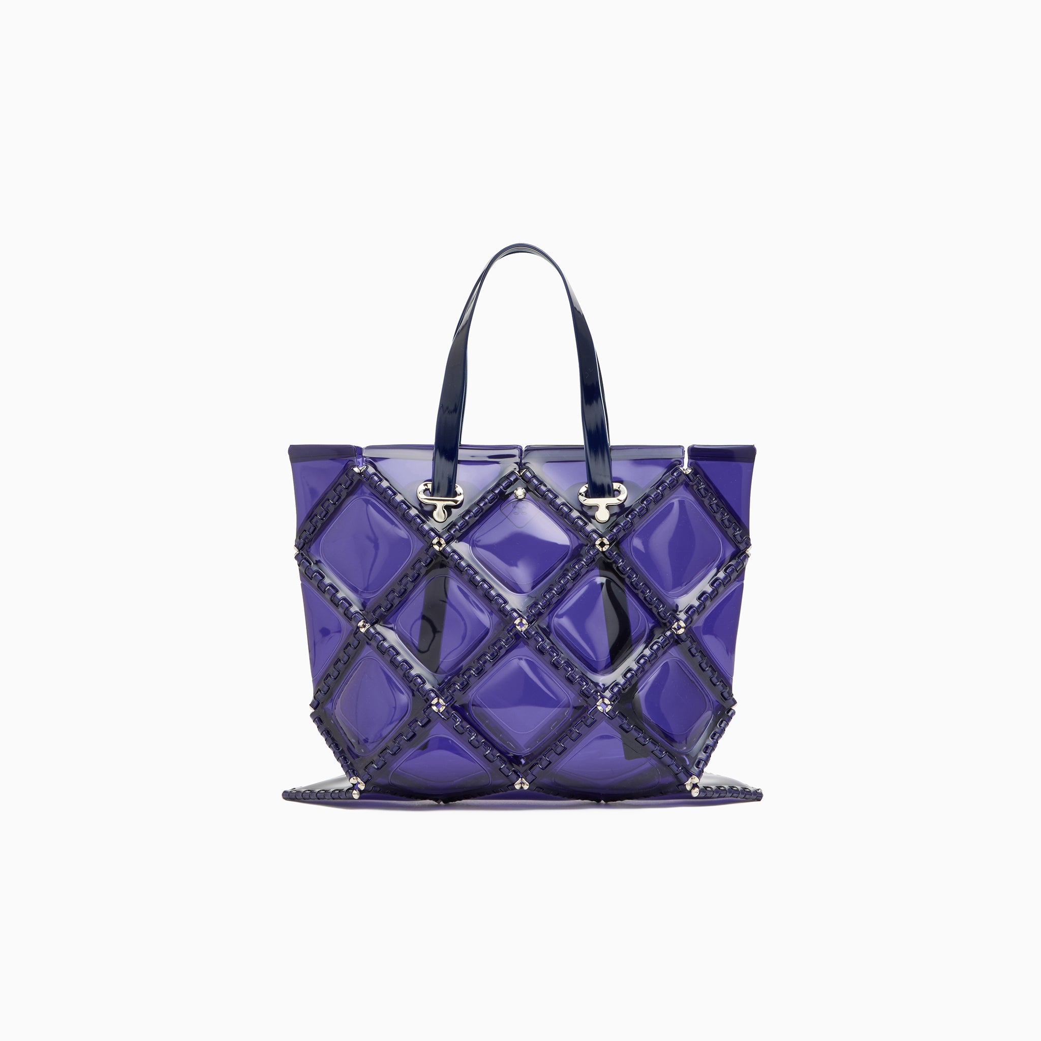 FLAT TOTE BAG (Navy)