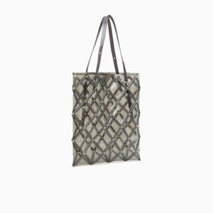 FLAT TOTE LARGE(Light gray)