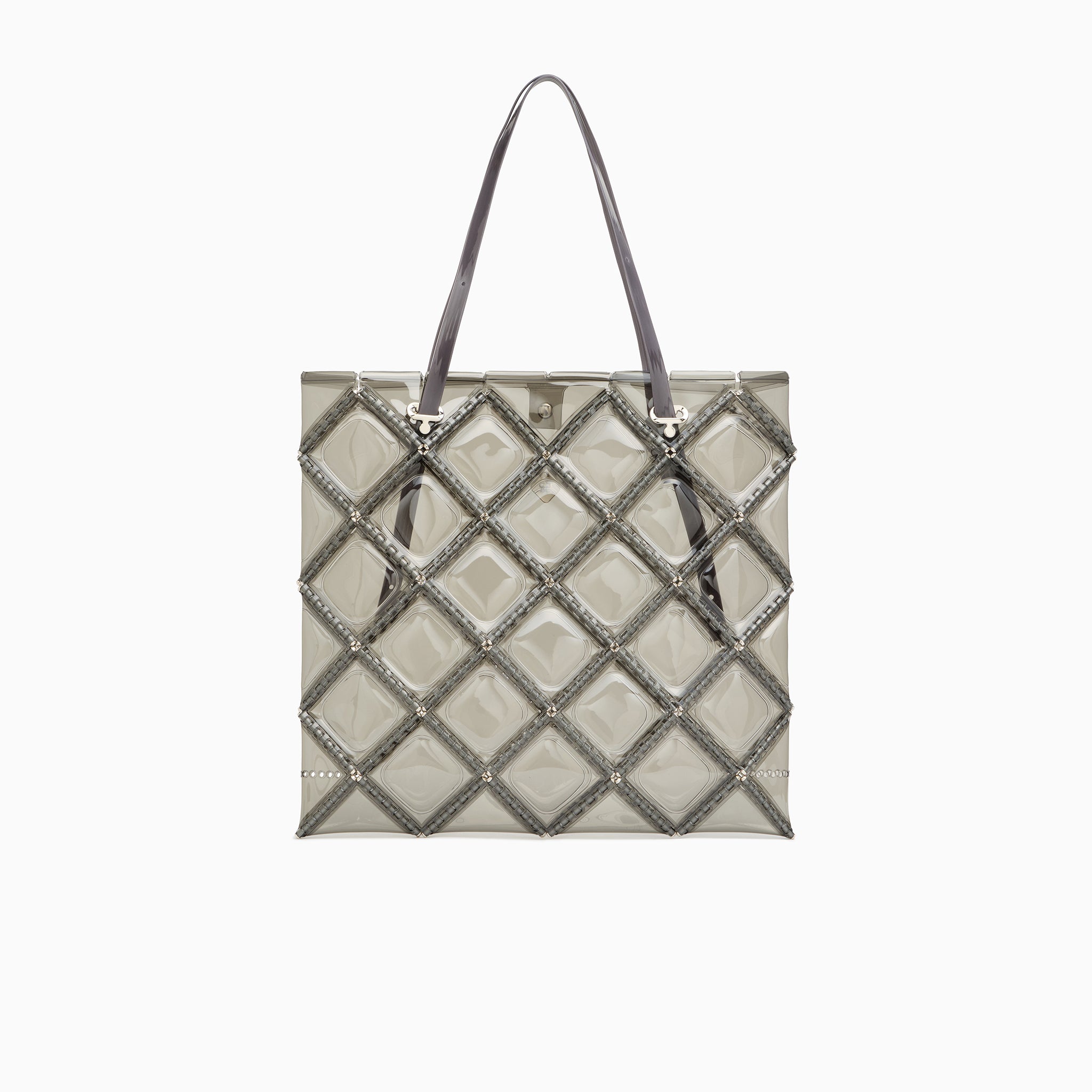 FLAT TOTE LARGE (Light gray)