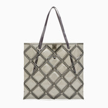 Load image into Gallery viewer, FLAT TOTE LARGE(Light gray)