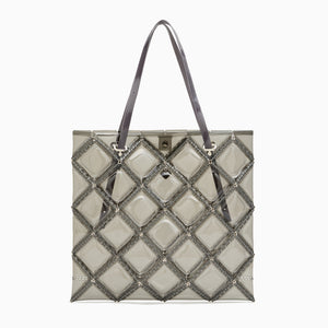 FLAT TOTE LARGE(Light gray)