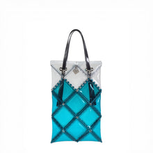 Load image into Gallery viewer, 52 BY HIKARUMATSUMURA×UN3D. FLAT TOTE LONG(Turquoise)