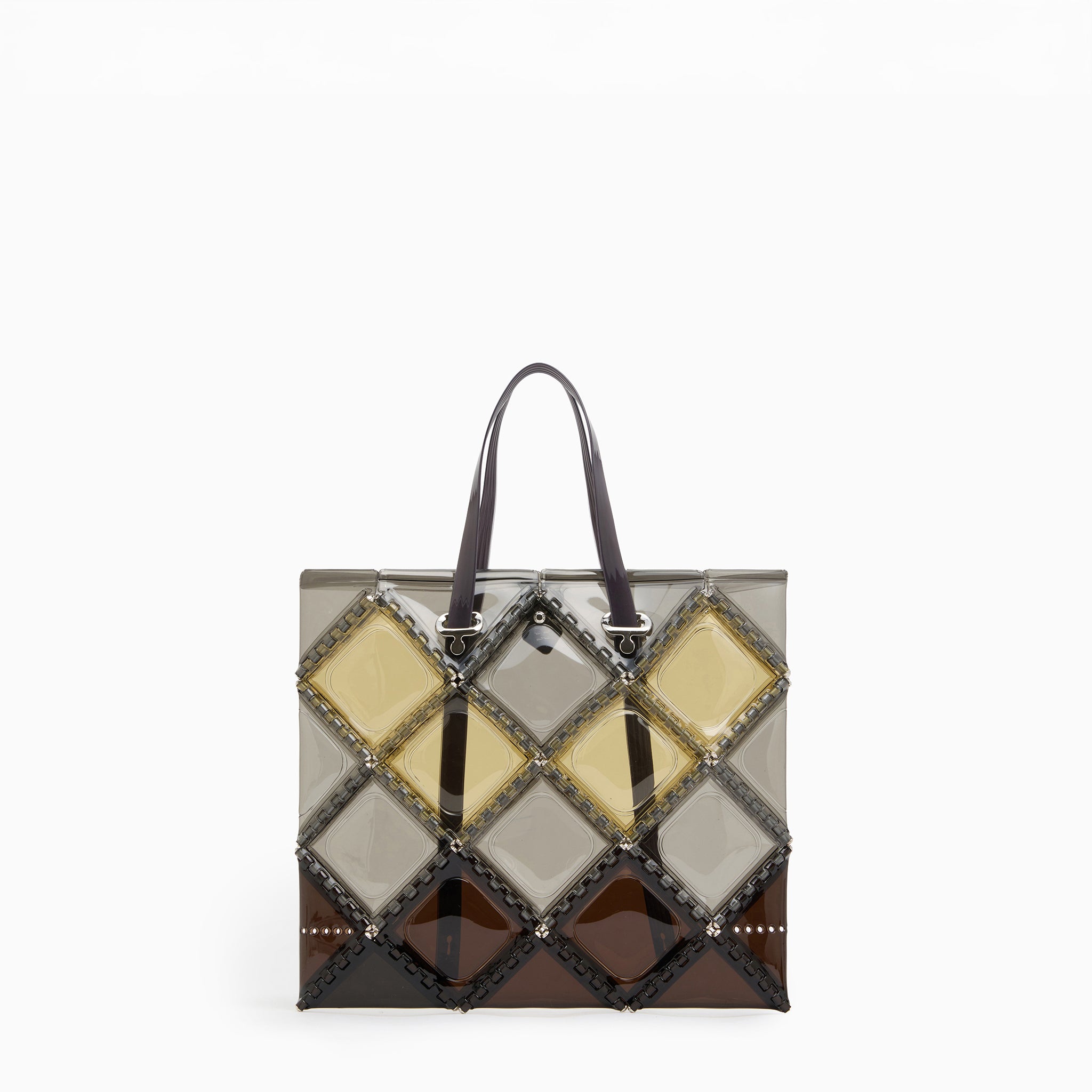 FLAT TOTE BLEND(Brown Multi)