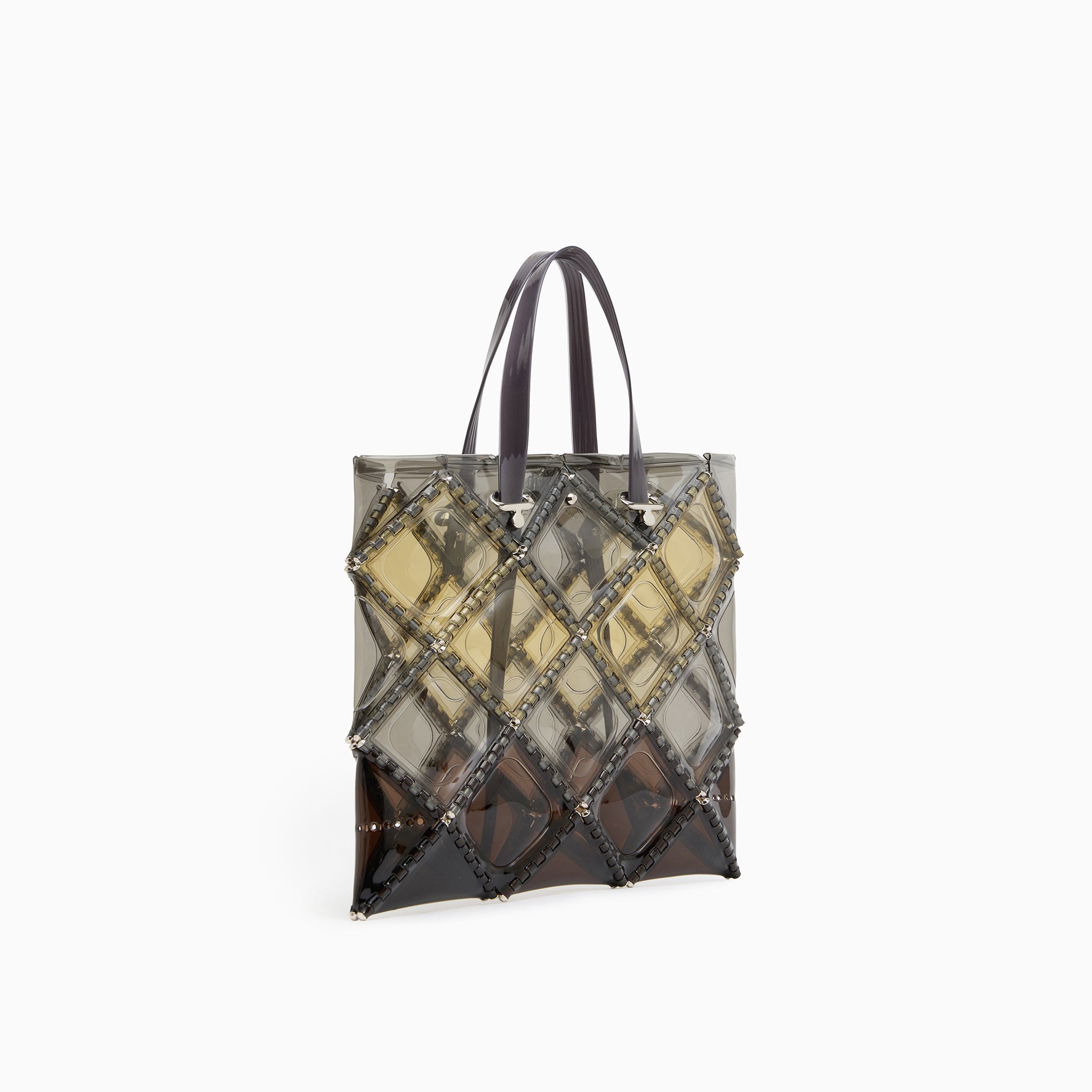 FLAT TOTE BLEND(Brown Multi)