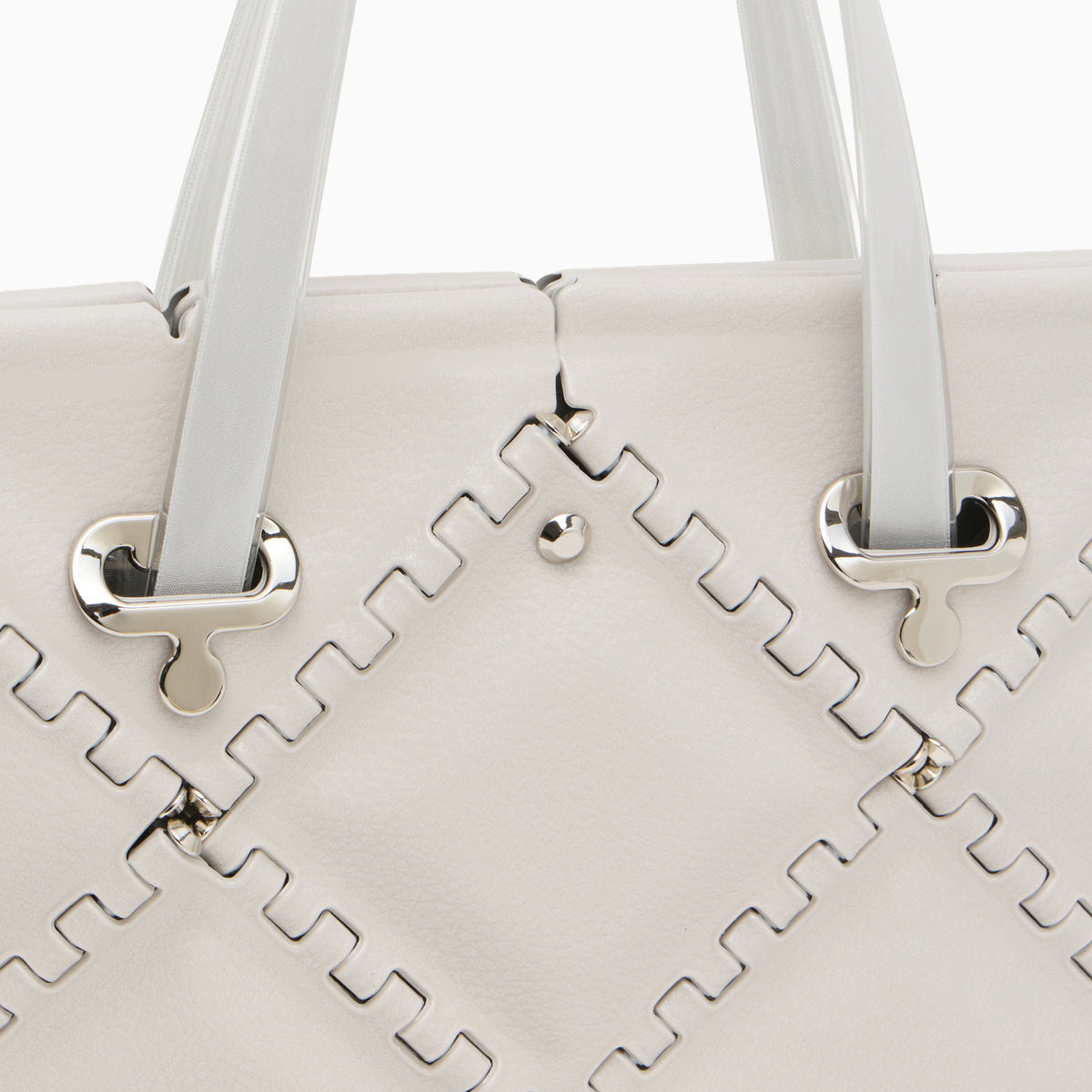 FLAT TOTE MINI (Light gray)