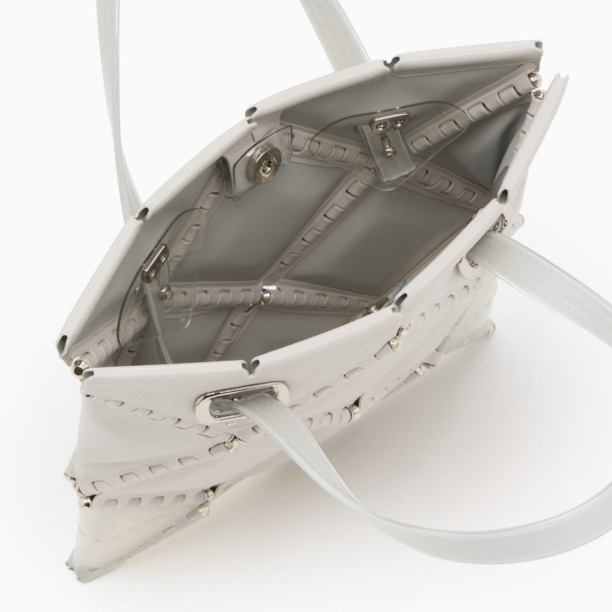 FLAT TOTE MINI (Light gray)