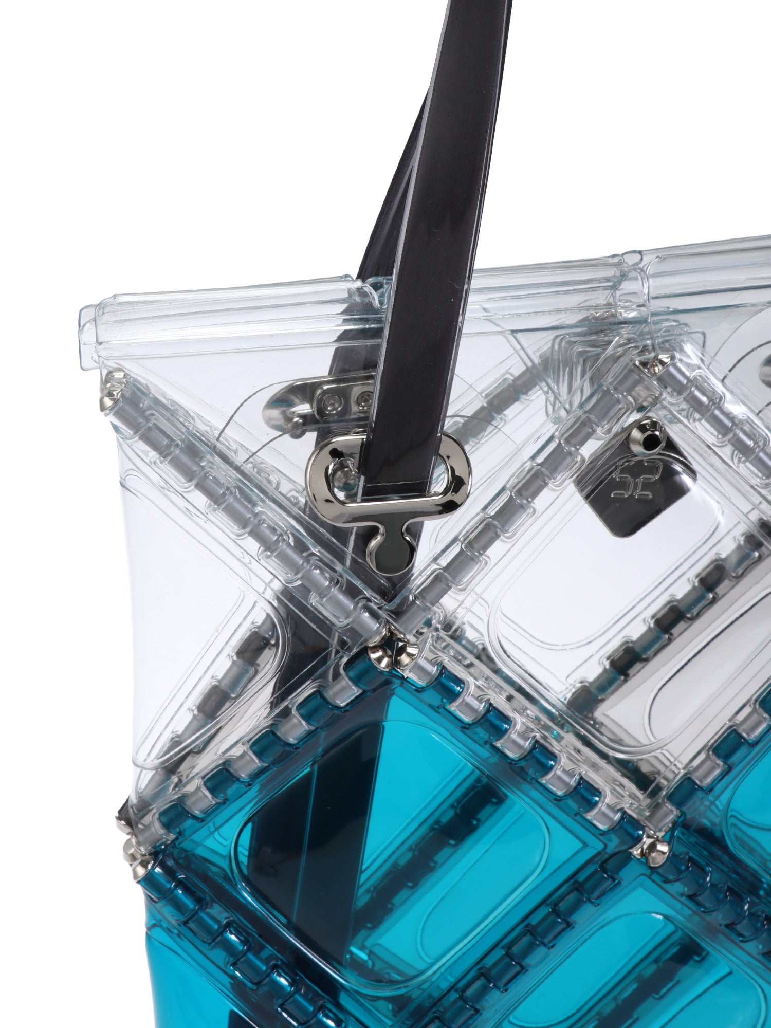 52 BY HIKARUMATSUMURA×UN3D. FLAT TOTE LONG(Turquoise)