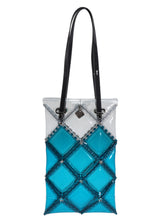 Load image into Gallery viewer, 52 BY HIKARUMATSUMURA×UN3D. FLAT TOTE LONG(Turquoise)