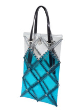 Load image into Gallery viewer, 52 BY HIKARUMATSUMURA×UN3D. FLAT TOTE LONG(Turquoise)