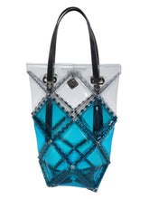 Load image into Gallery viewer, 52 BY HIKARUMATSUMURA×UN3D. FLAT TOTE LONG(Turquoise)