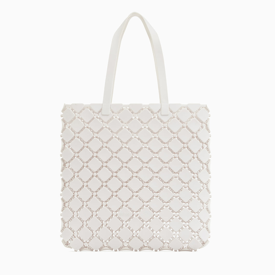 MELISSA MOGU BAG + 52 BY HIKARUMATSUMURA (White)